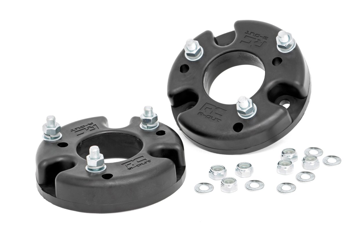 Ford F-150 Lightning Suspension Lift Kit - Front - Rough Country - 2-inch Leveling Kit - '22-'25